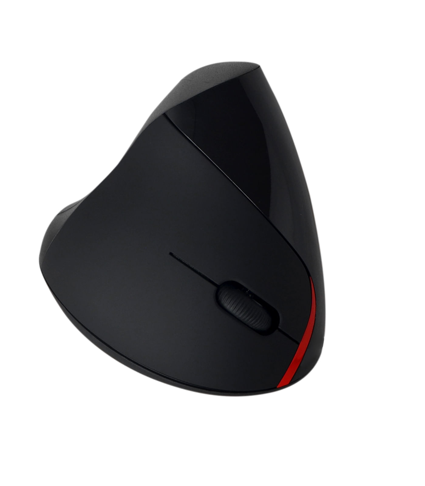 Mouse Gamer Vertical Inalámbrico Recargable Negro