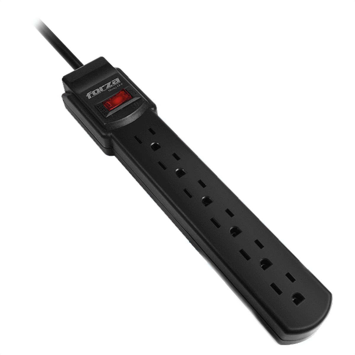 Multitoma Forza Ps-611ul, Extensión 90cm / 6 Tomas / 1875w