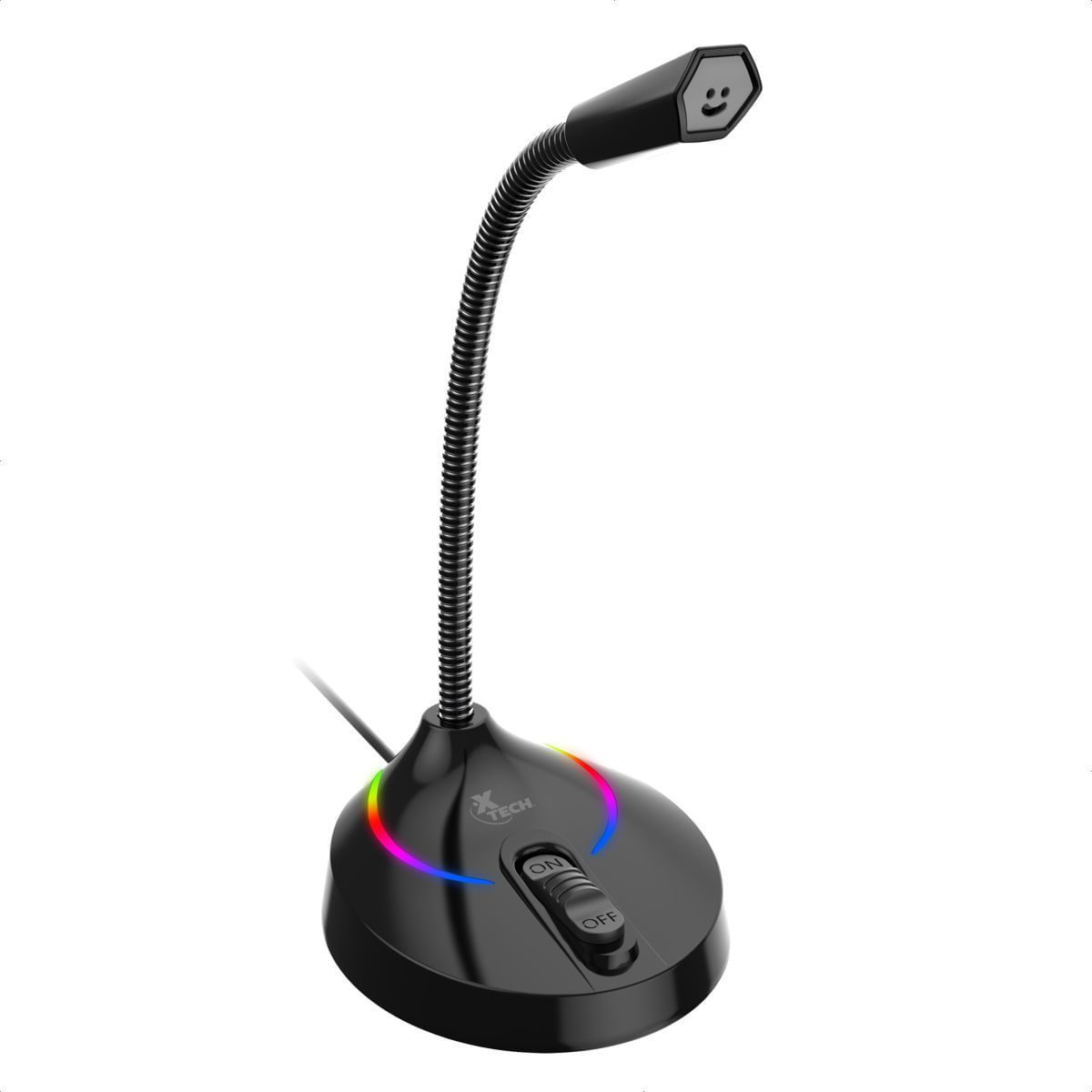 Micrófono Gamer Xtech Glisser XTS-680 Omnidireccional  USB
