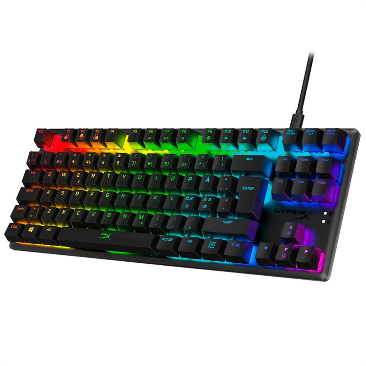 Teclado Gamer Mecánico Hyperx Alloy Origins Core RGB  Blue