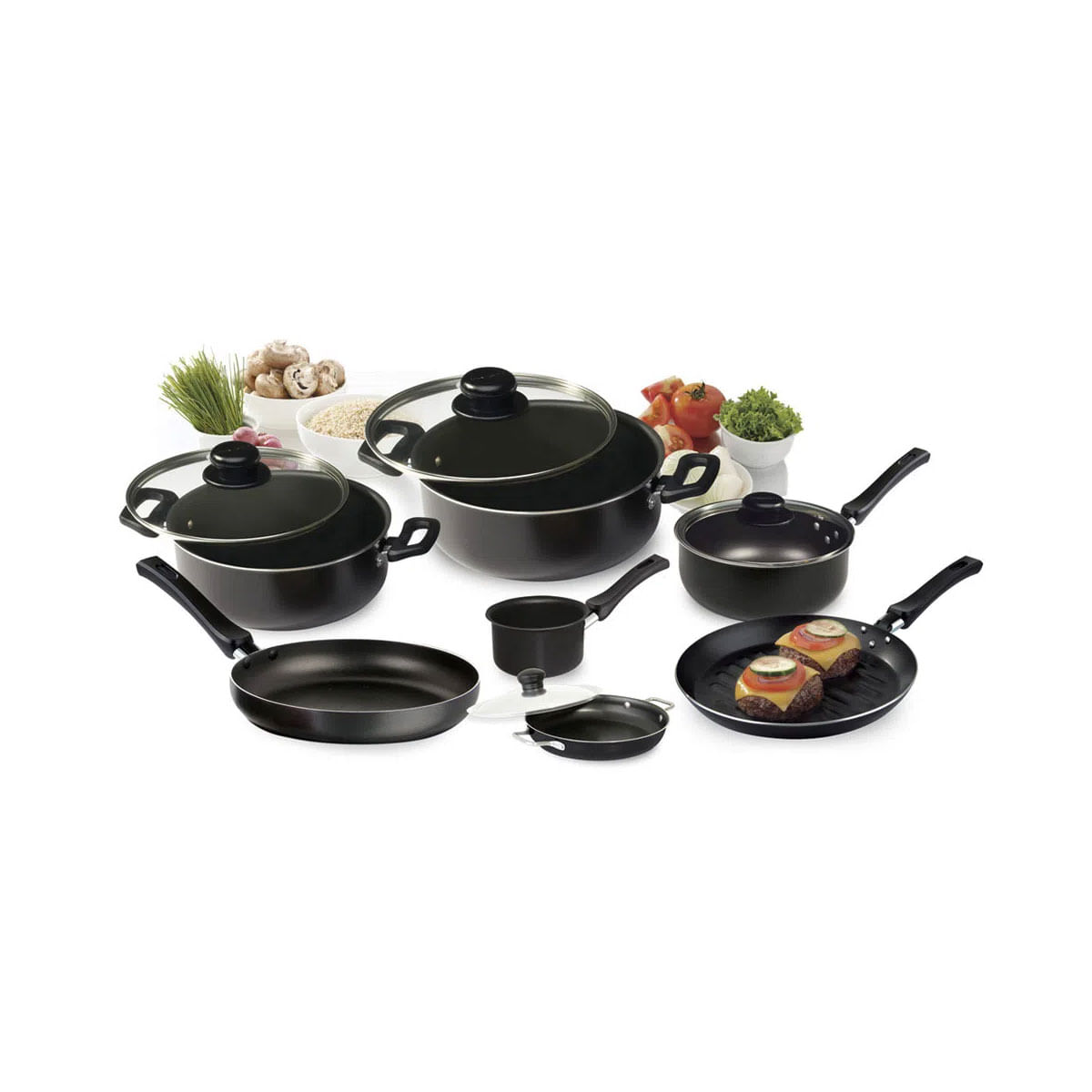 Bateria de Cocina / Bateria de Ollas Aliada 11 Piezas