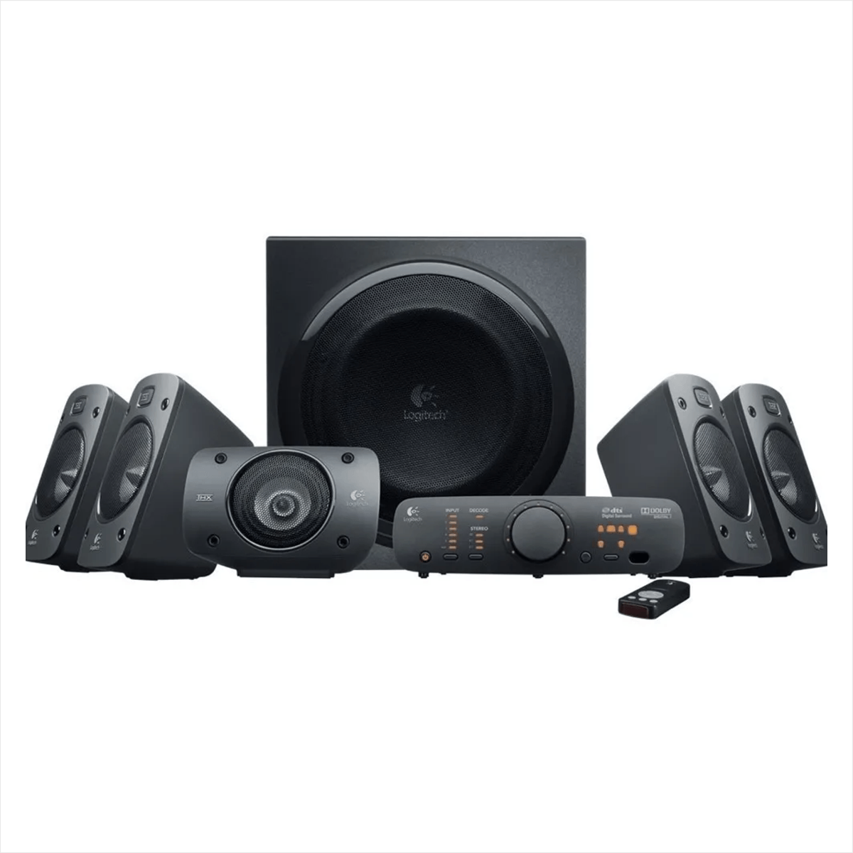 Sistema de Sonido 5.1 Logitech Z906, Certificación THX, 500 Watts RMS