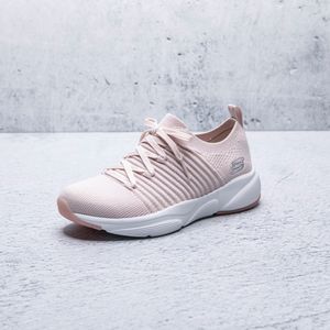 tenis skechers mujer beige