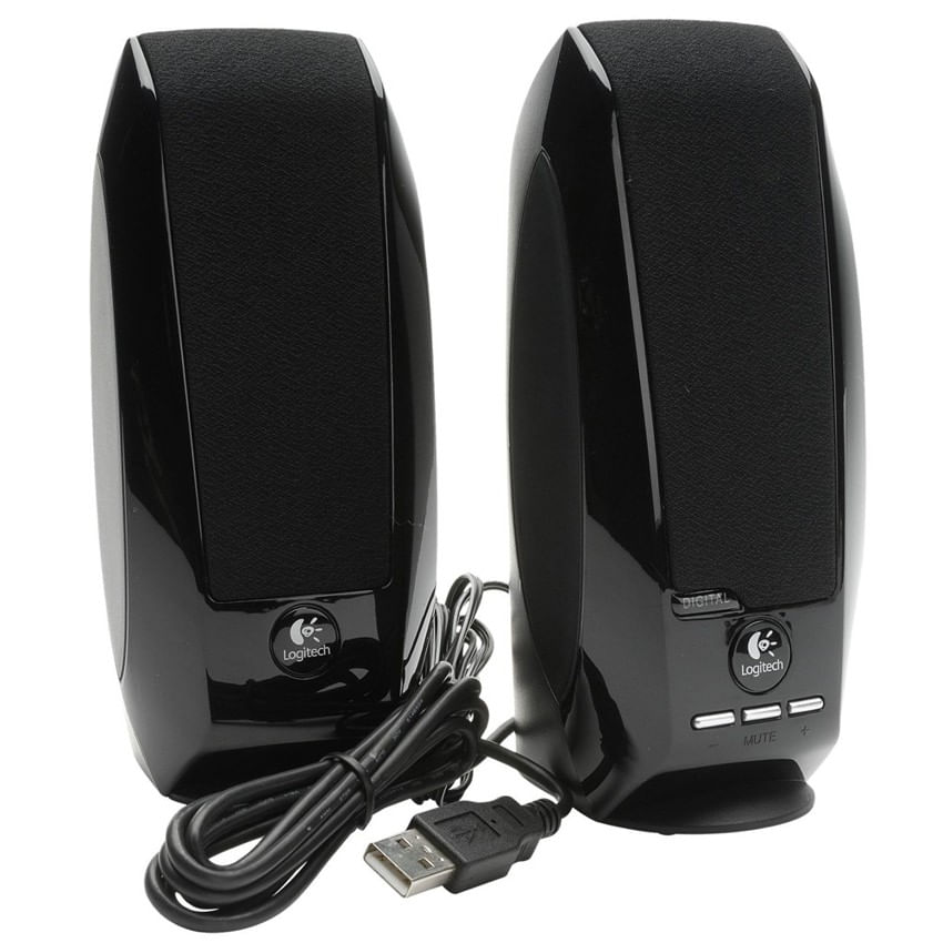 Altavoces Estéreo USB Logitech S150 Control Volumen  Mute