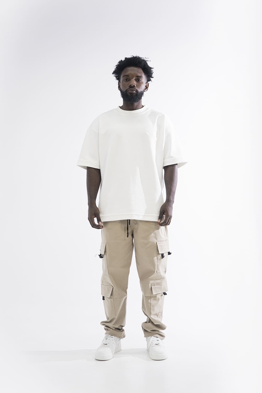 Pantalon cargo 4 bolsillos caqui