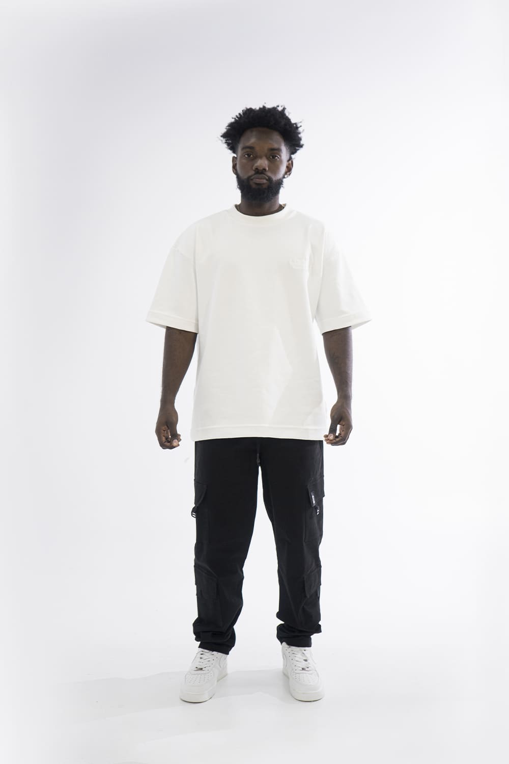Pantalon cargo 4 bolsillos negro