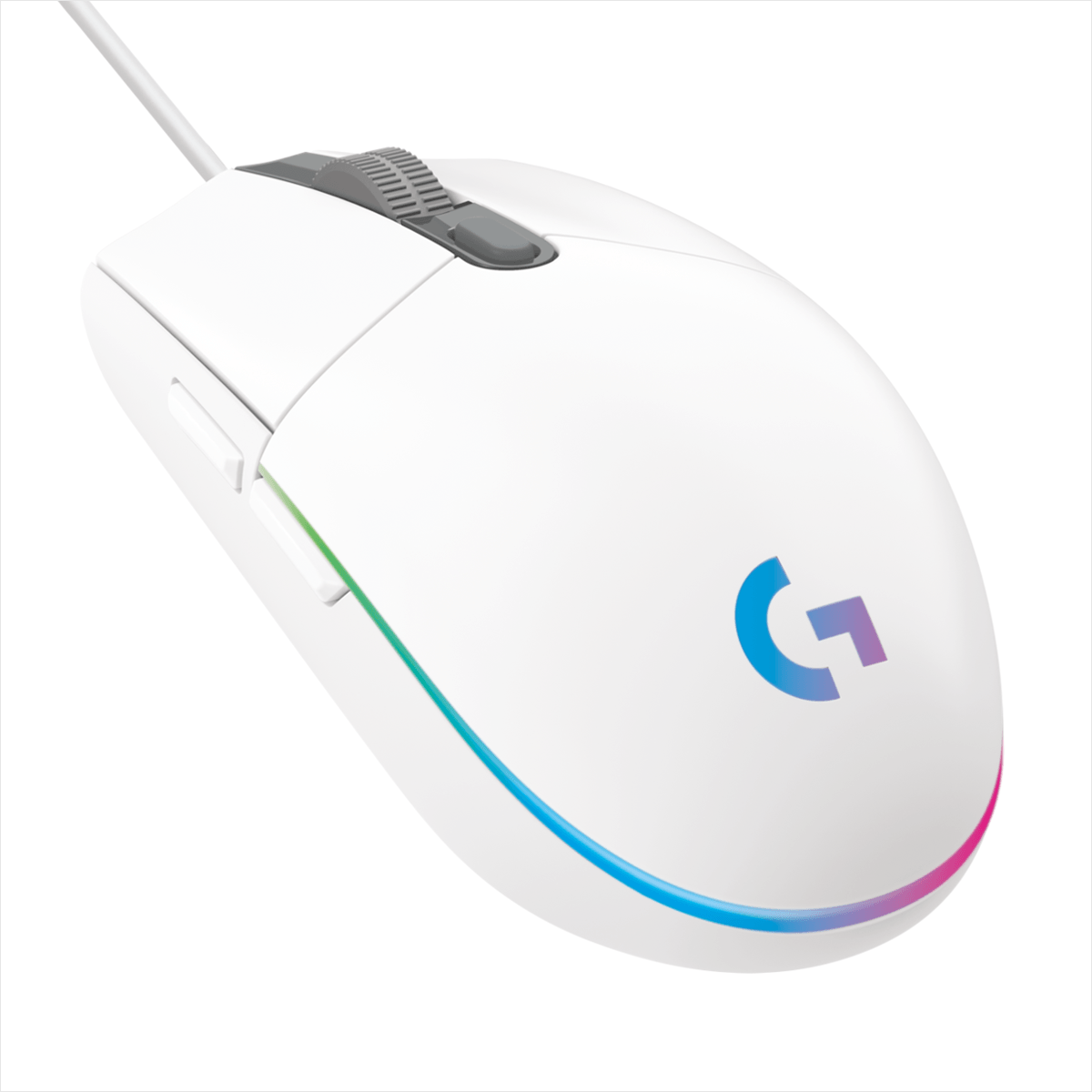 Mouse Gamer Logitech G203 Lightsync, 6 Botones, 200~8000dpi Blanco