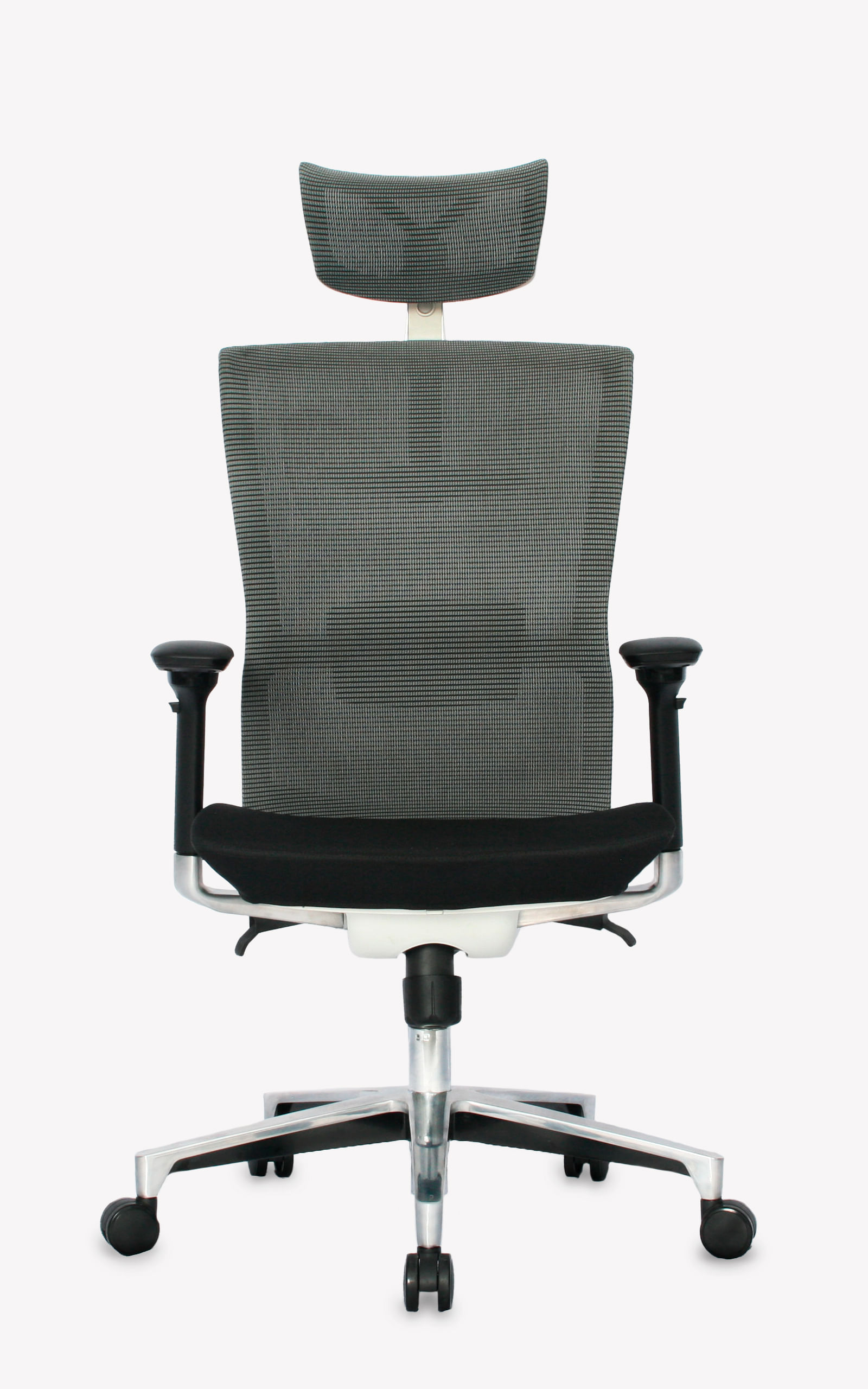 Silla de Oficina Premium Amazonas marco blanco con cabecero