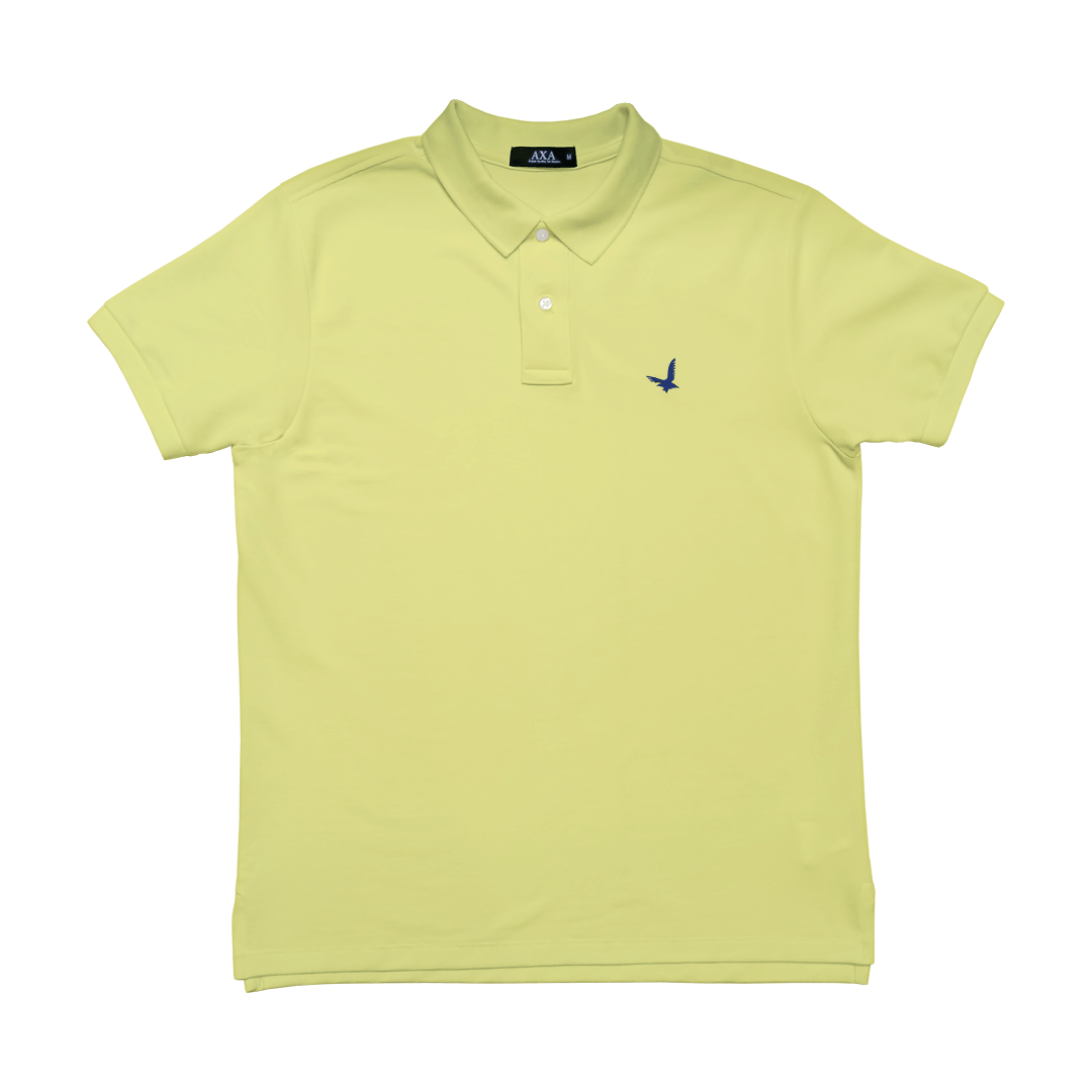 Camiseta Polo Algodón Amarillo