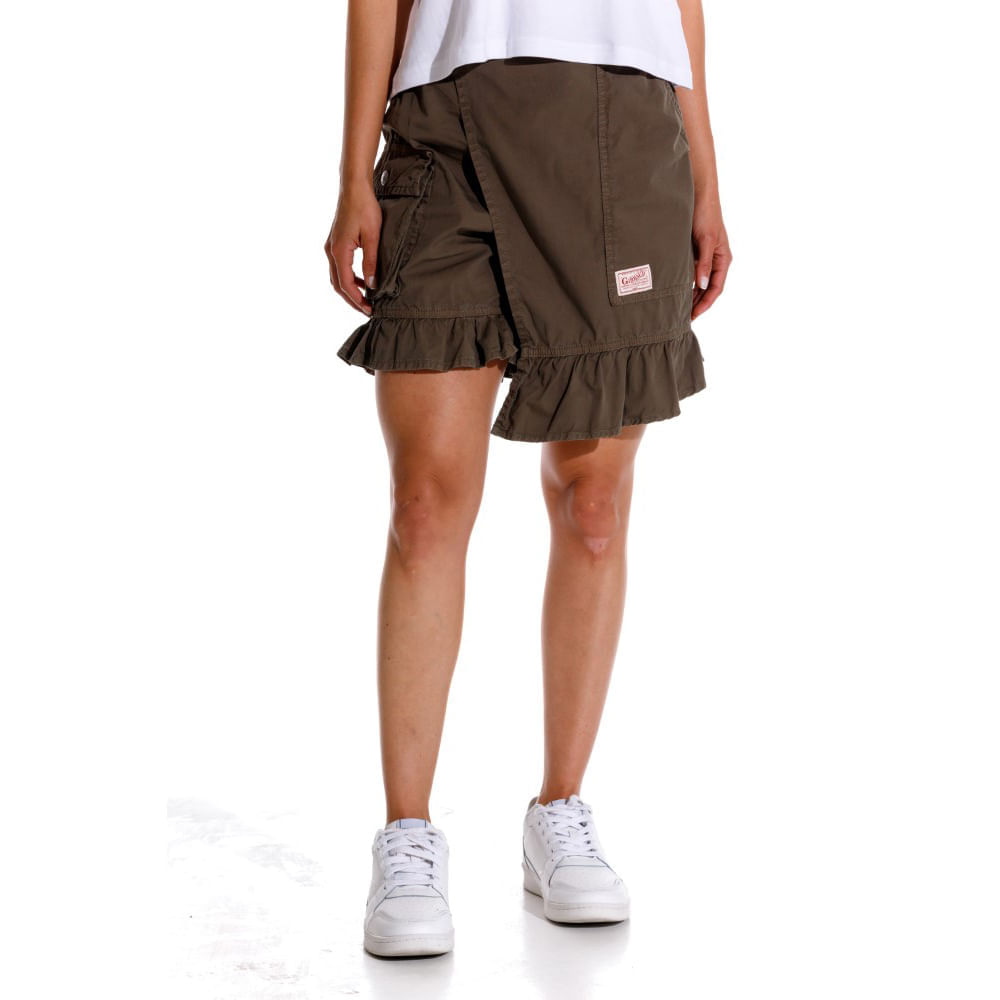 Falda Corta Para Mujer Rachell Girbaud