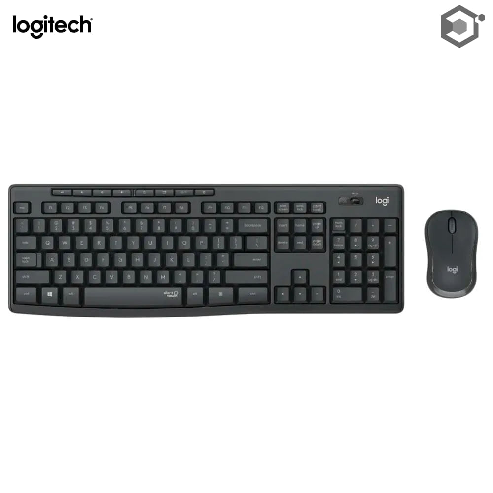 Combo Teclado + Mouse Inalámbrico Logitech MK295 Silent
