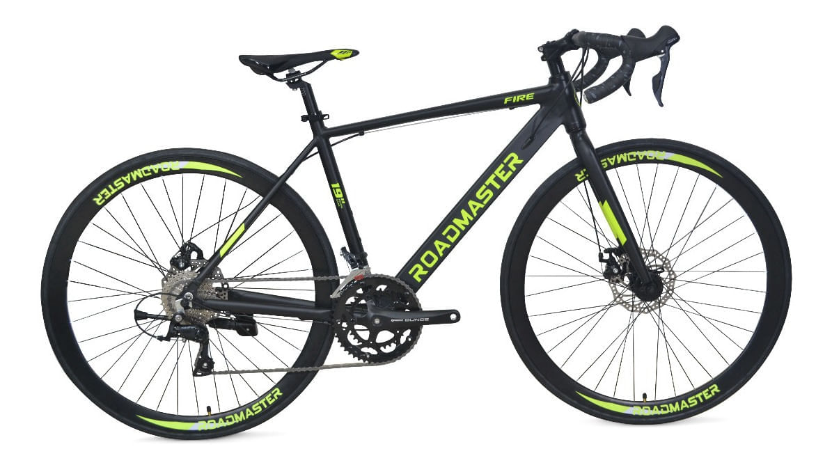 Bicicleta Roadmaster Fire Shimano L R700 18Vel Negro