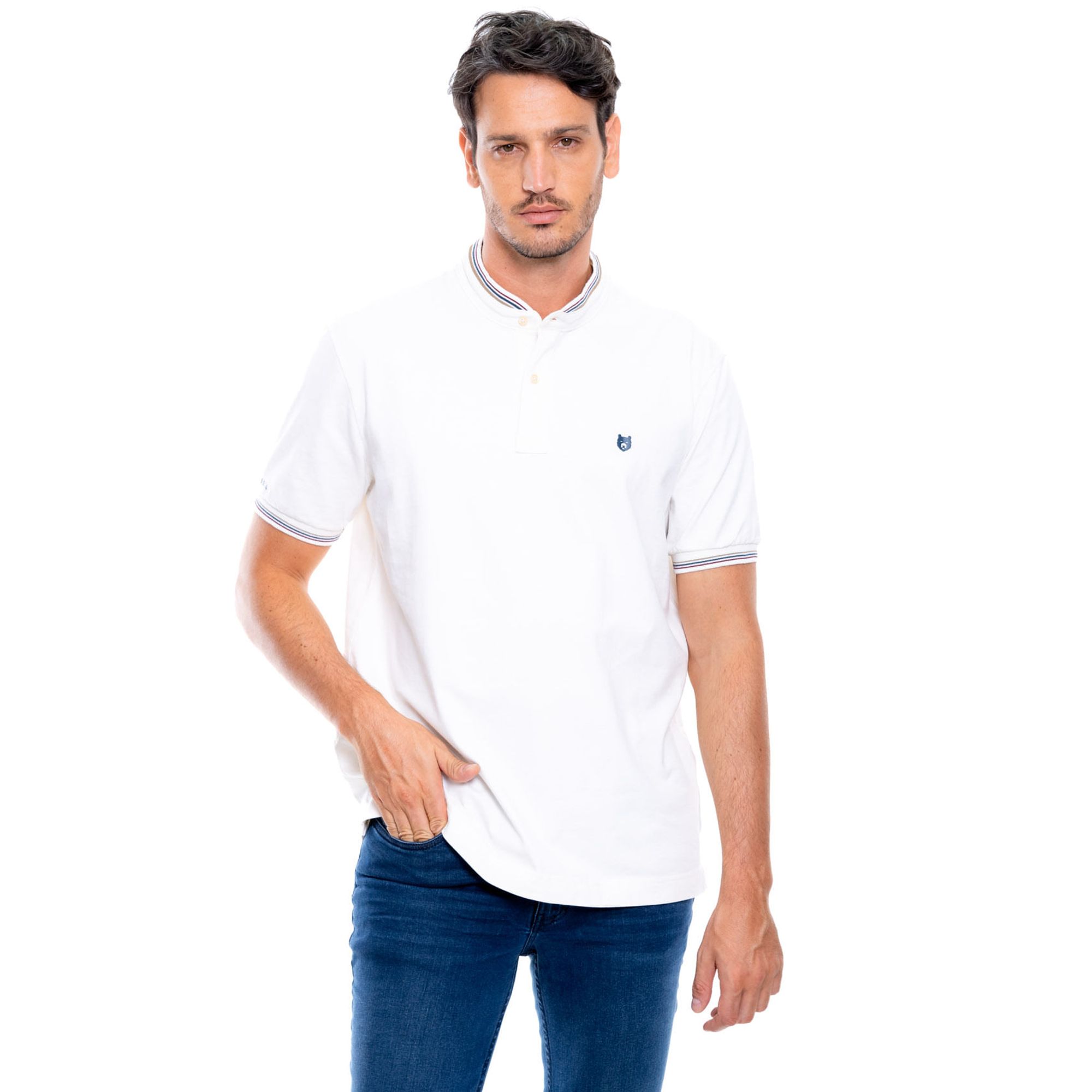 Polo Cuello Nerú Unicolor