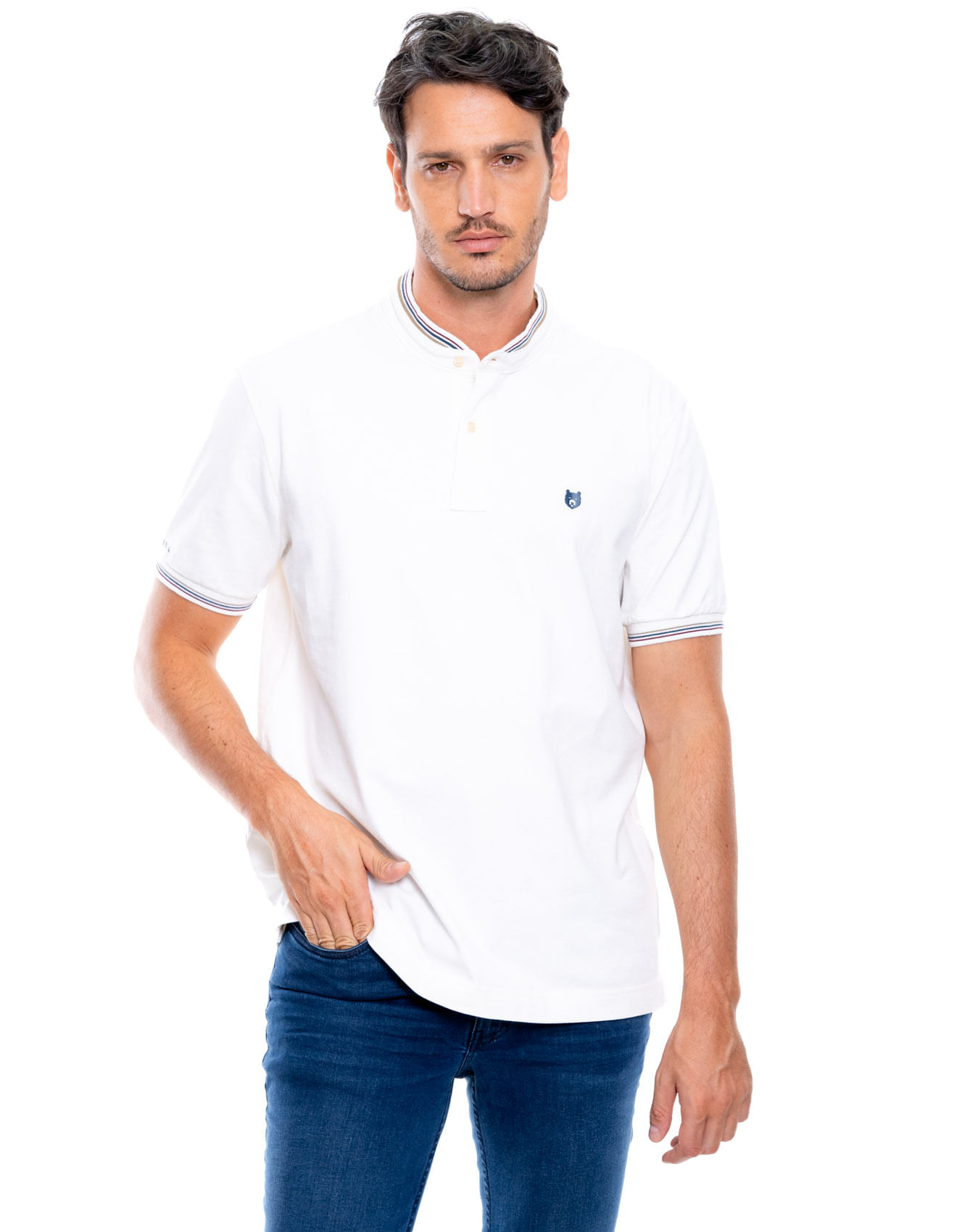 Polo Cuello Nerú Unicolor