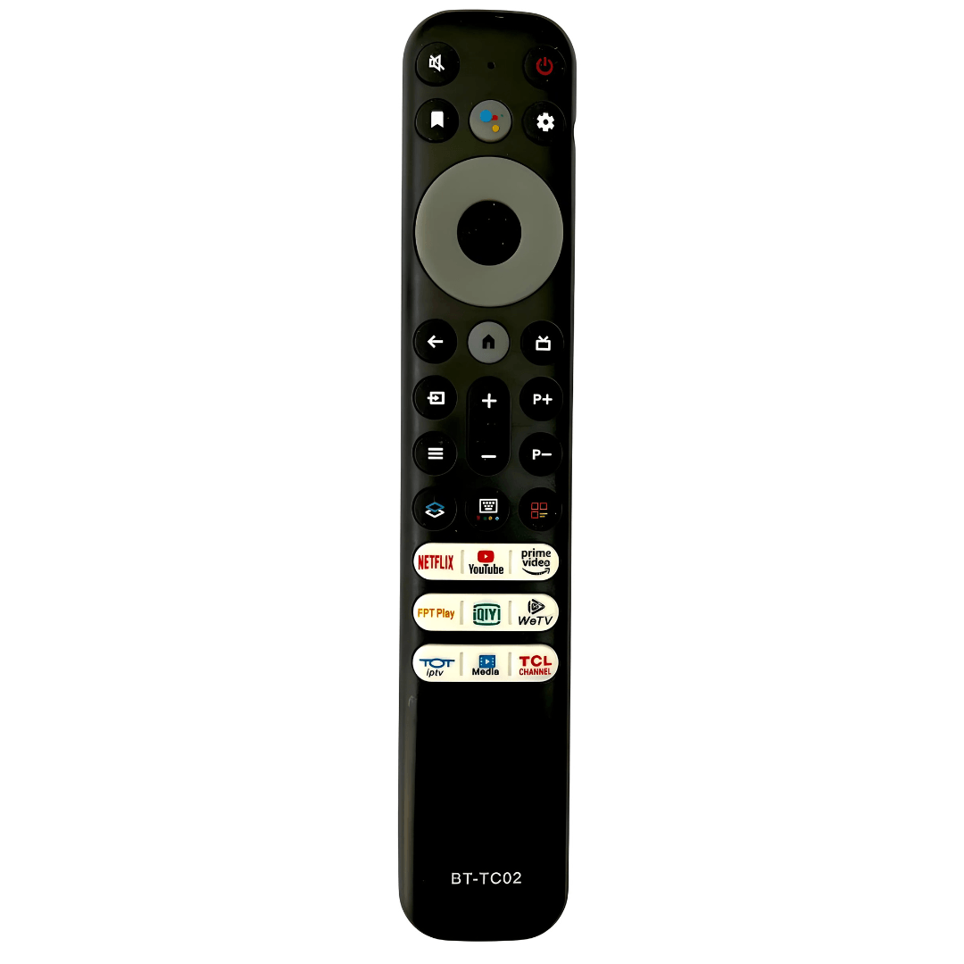 Control Remoto Tv Tcl Sin Comando De Voz+Forro+Pilas BT-TC02