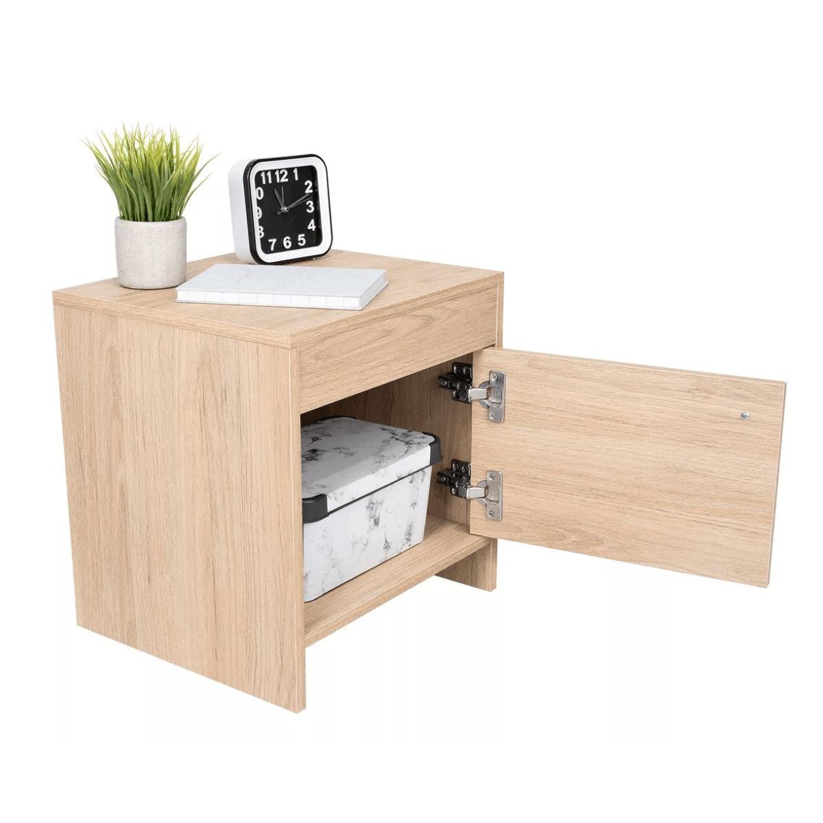 Mesa De Noche Colore Beige