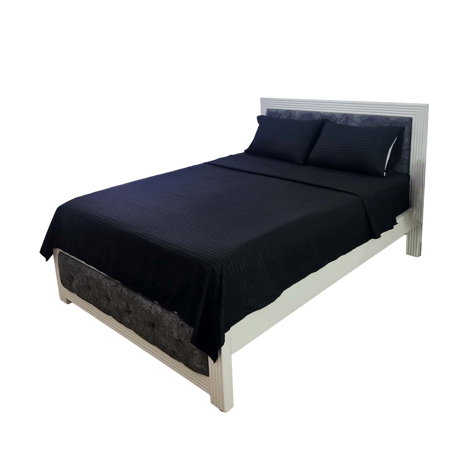 Juego de Sábanas Unicolor  Hogareto Cama King (200x200 cm)