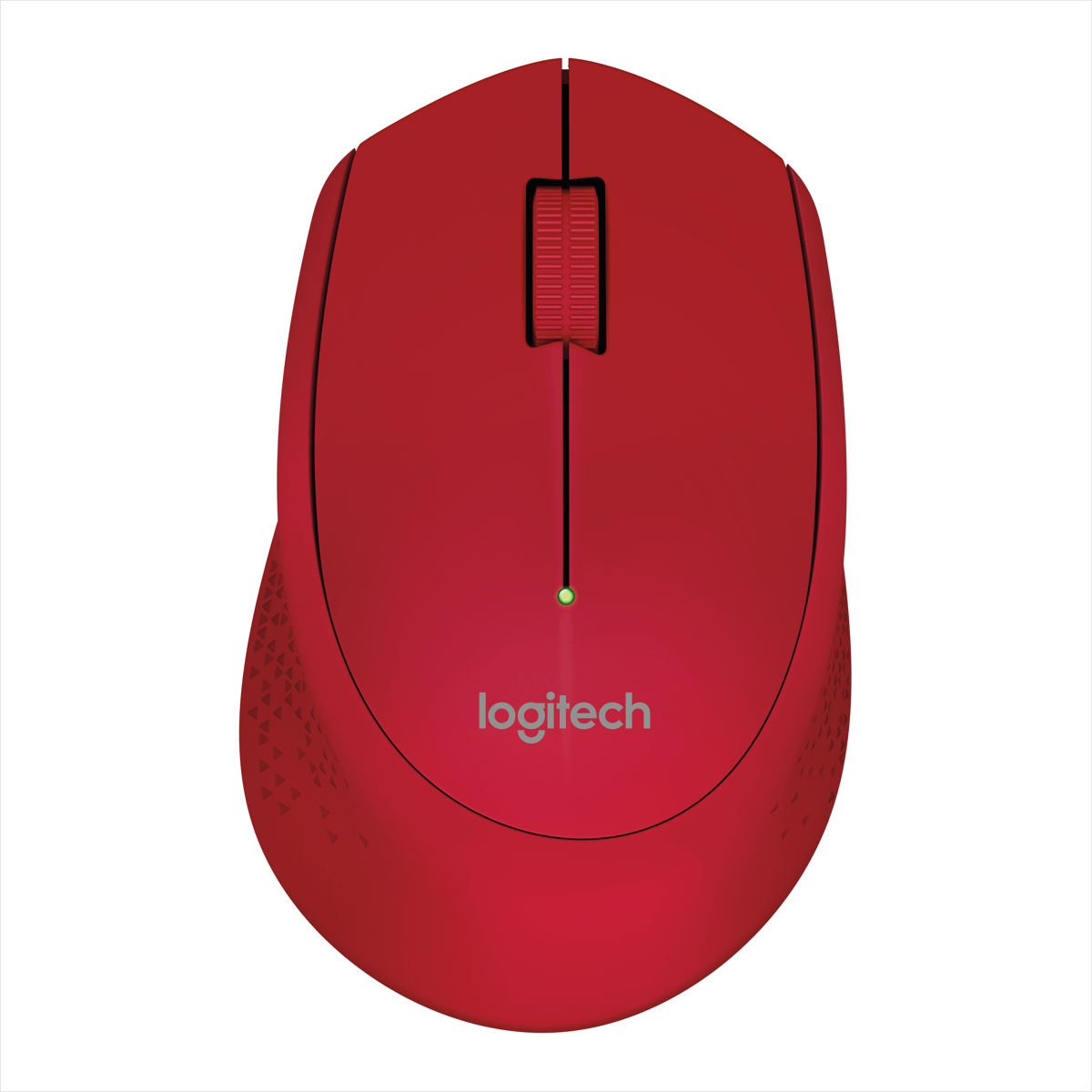 Mouse Inalámbrico Logitech M280 Diseño Curvo Total Comfort - Rojo