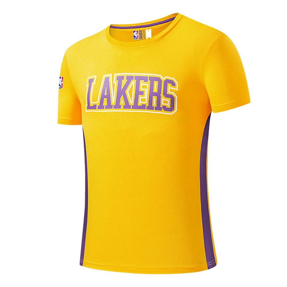 CAMISETA NBA LAKERS HOMBRE NBATS521424-YLW