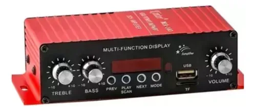 Amplificador De Sonido Carro Moto Motocarros Kinter Ma-140