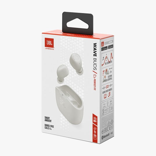 Audifonos JBL Inalambrico Vibe Buds Blanco