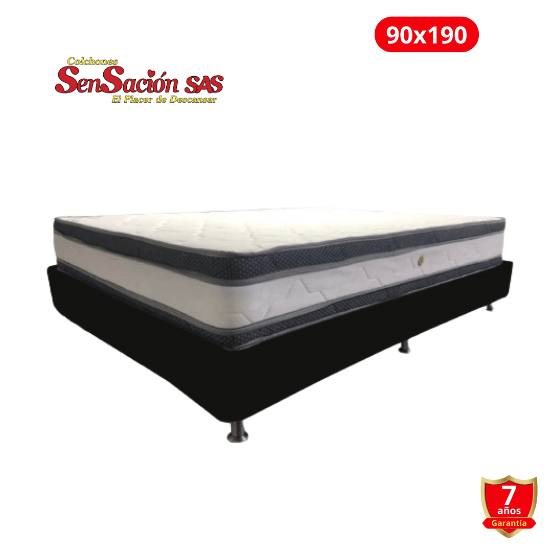 Colchón Semiortopédico Confort Plus 90x190