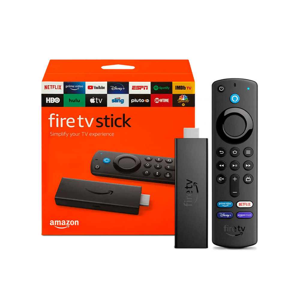 Amazon Fire Tv Stick 3ra Generación Color Negro Tipo de control remoto De voz