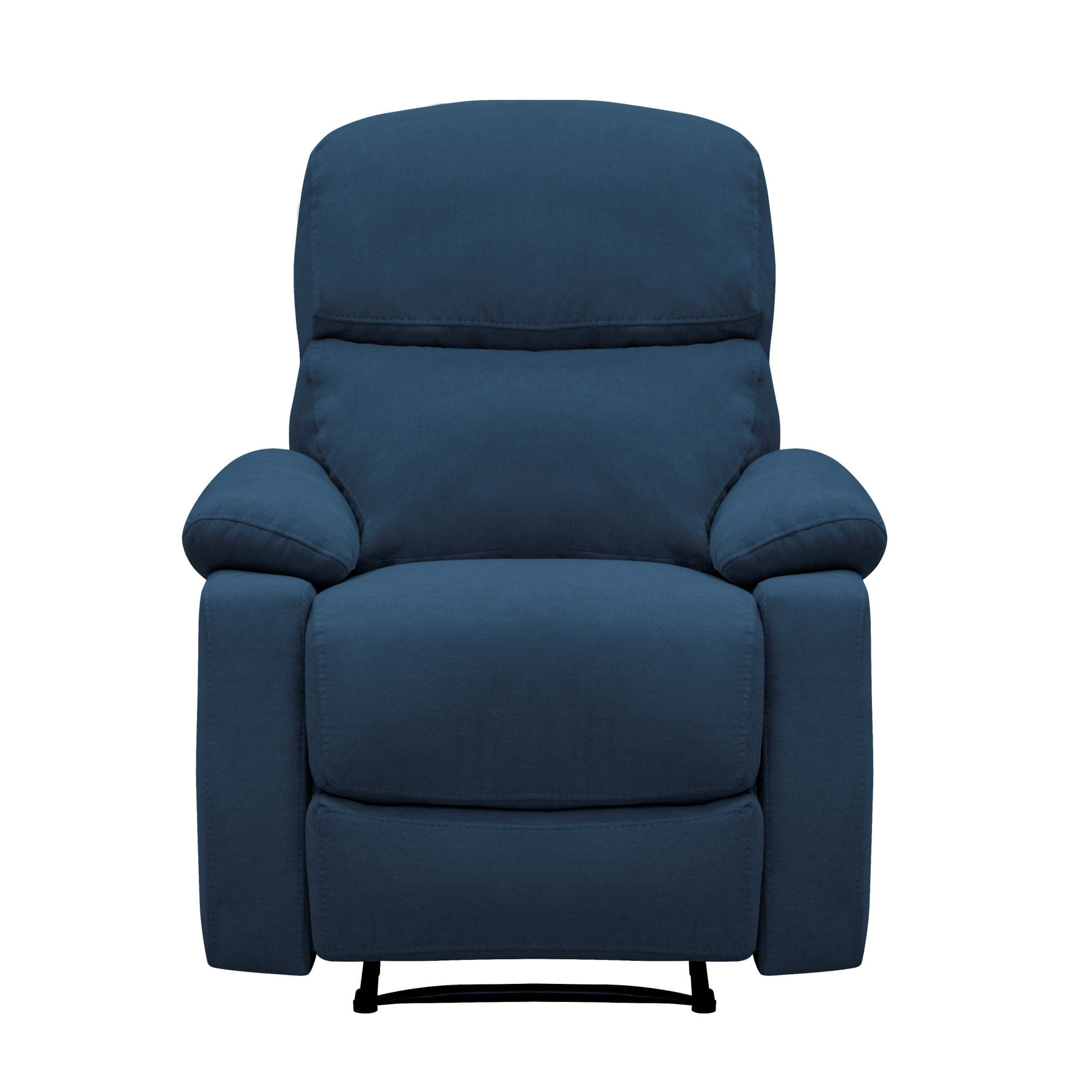 Silla Reclinable Estatica Elite Living Velara 100 x 85 x 95 Tela Azul