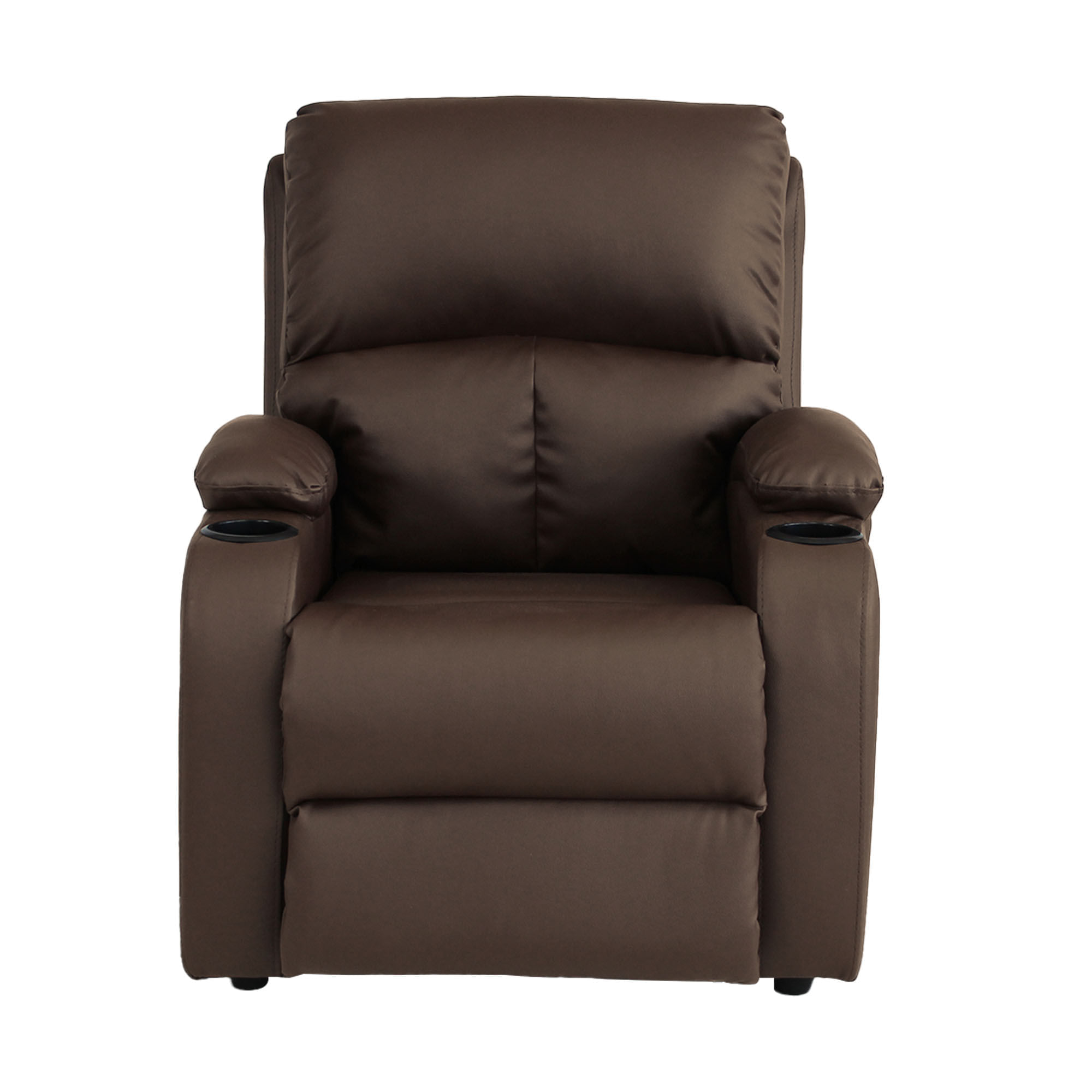 Reclinable Elite Living Push 80x86x96 Amber Sintético Choco