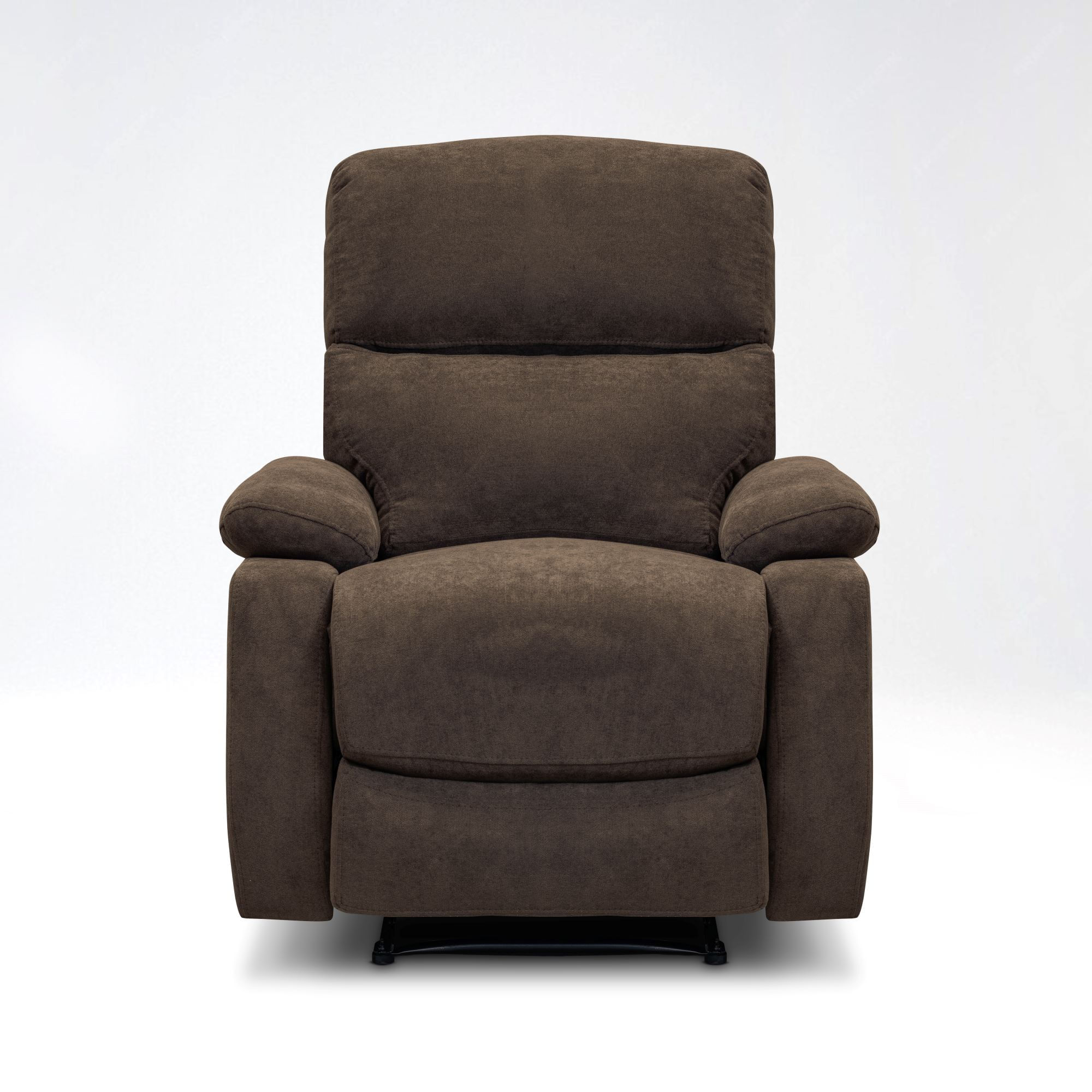 Silla Reclinable Estatica Elite Living Velara 100 x 85 x 95 Tela Chocolate