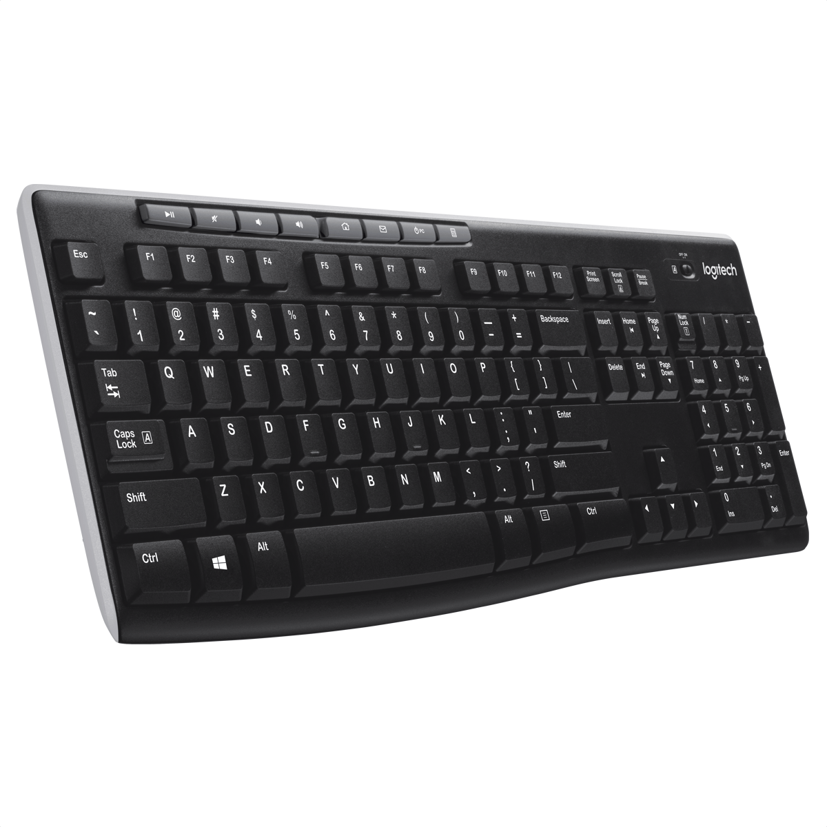Teclado Inalámbrico Unifying Logitech K270 / Multimedia