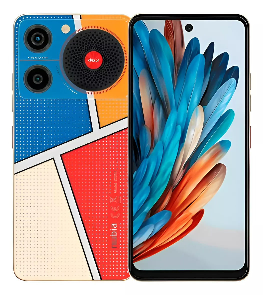 Celular ZTE Nubia Music 128GB 4RAM multicolor