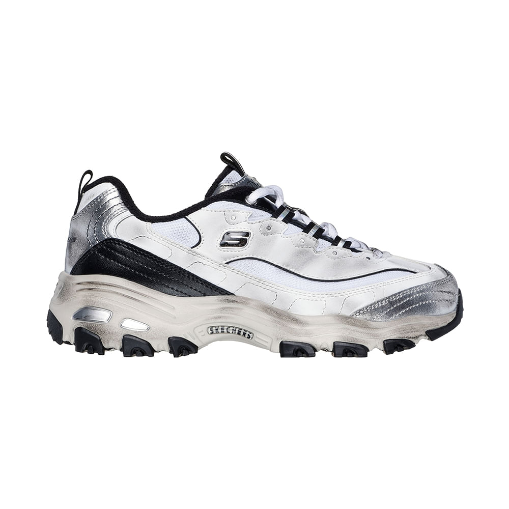 TENIS SKECHERS MUJER 150245WBKS D'LITES