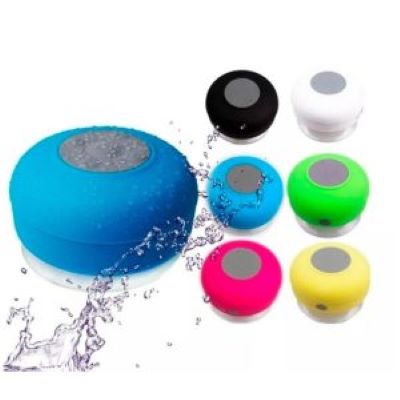 Parlante Bluetooth Para Ducha Resistente Al Agua Rosado