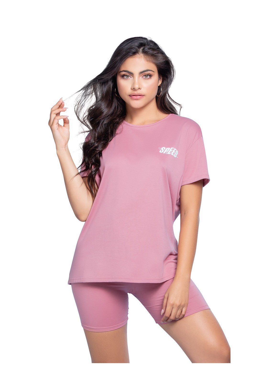 Conjunto Para Mujer Palo De Rosa Oscuro FI