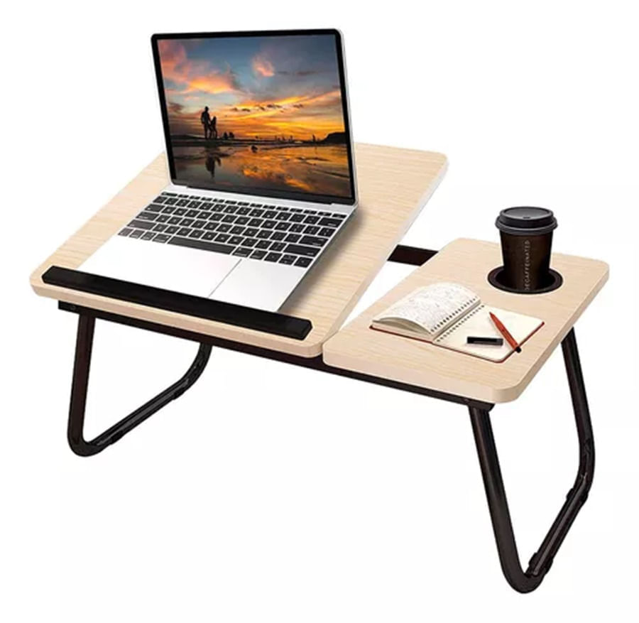 Mesa De Cama Para Computador Multifuncional Plegable