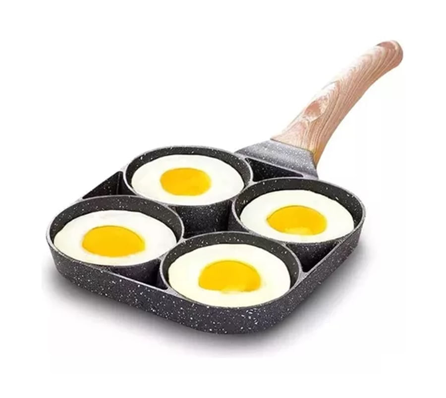 Sarten Antiadherente 4 Puestos Sarten Multifucional Huevos