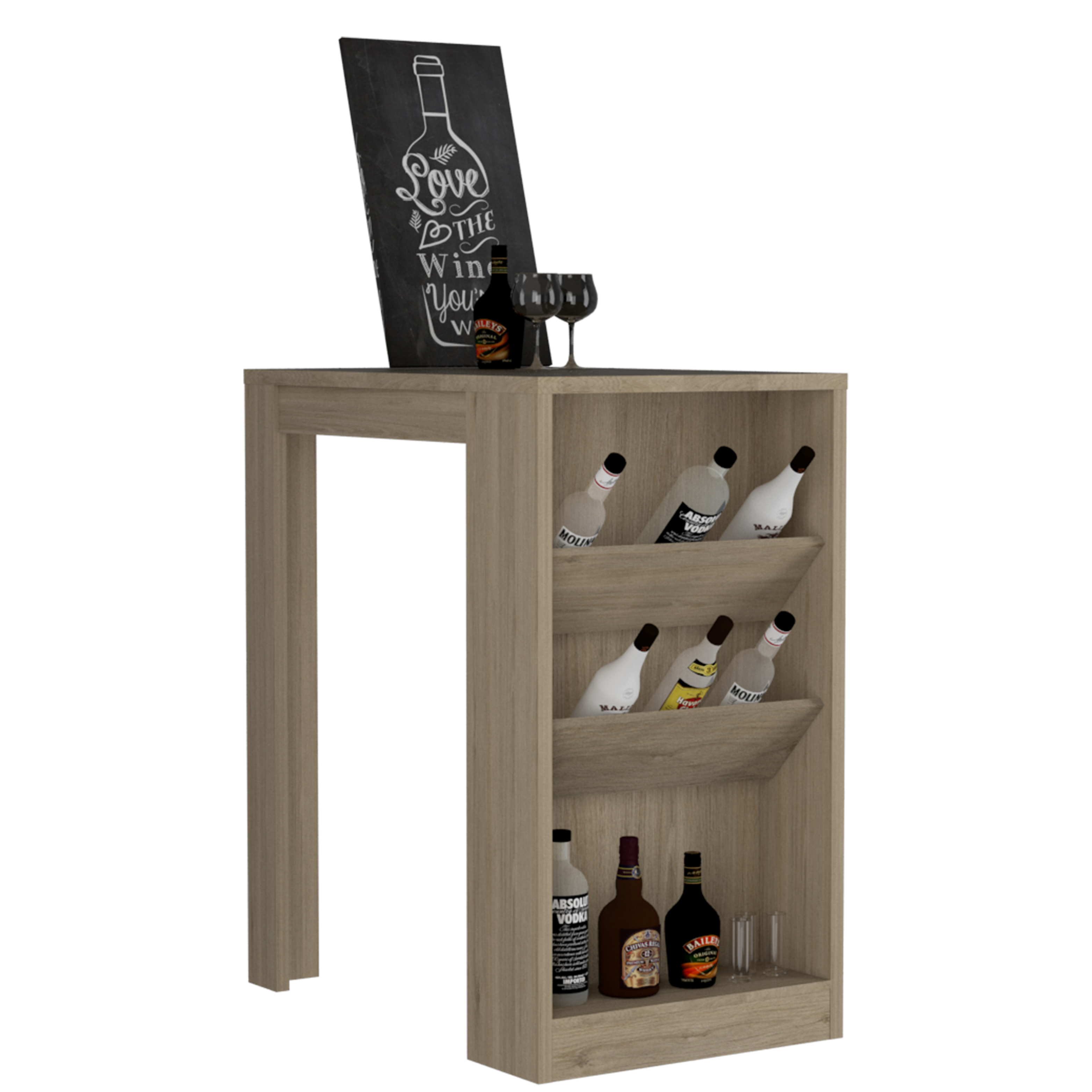 Mesa Bar Syrah 105X91 RTA Rovere