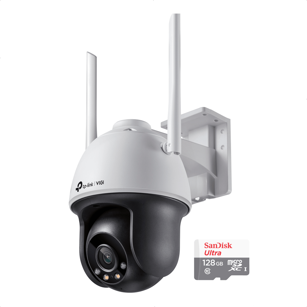 Cámara IP Wifi Exterior Robótica 4MP Tp-link Vigi C540-W + Micro SD 128GB