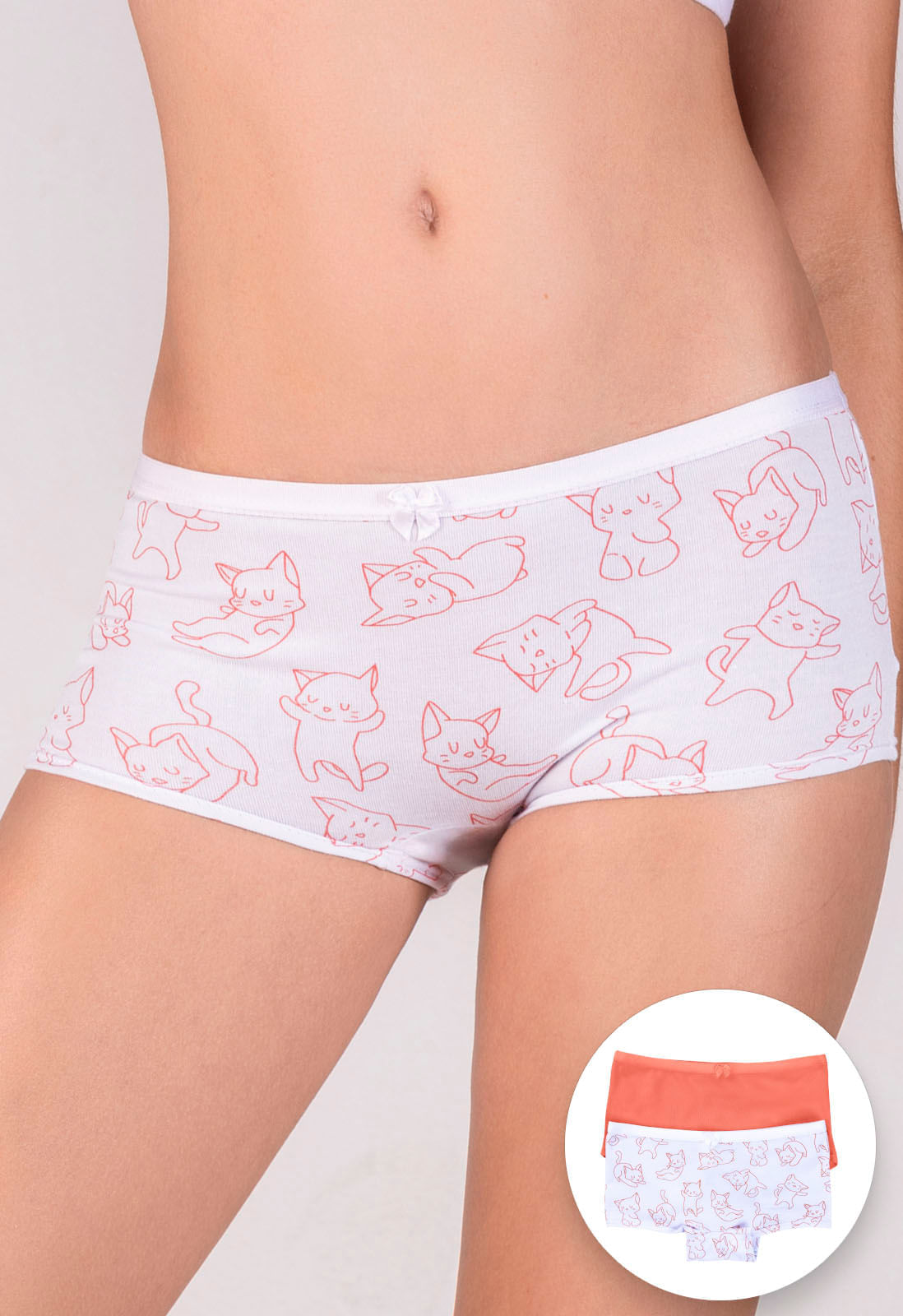 Bóxer Paq X2 Infantil Palo De Rosa FI 10005423
