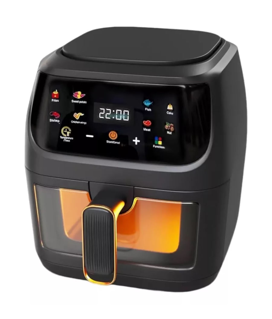 Freidora Digital Sin Aceite Air Fryer 12 Litros Temperatura Ajustable