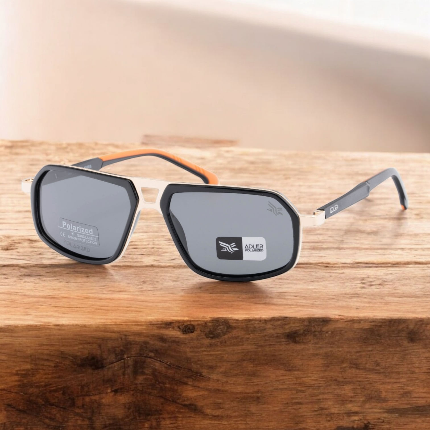 Gafas De Sol Polarizadas GO Adler Filtro UV400 Exclusivas Marco Resistente 6772
