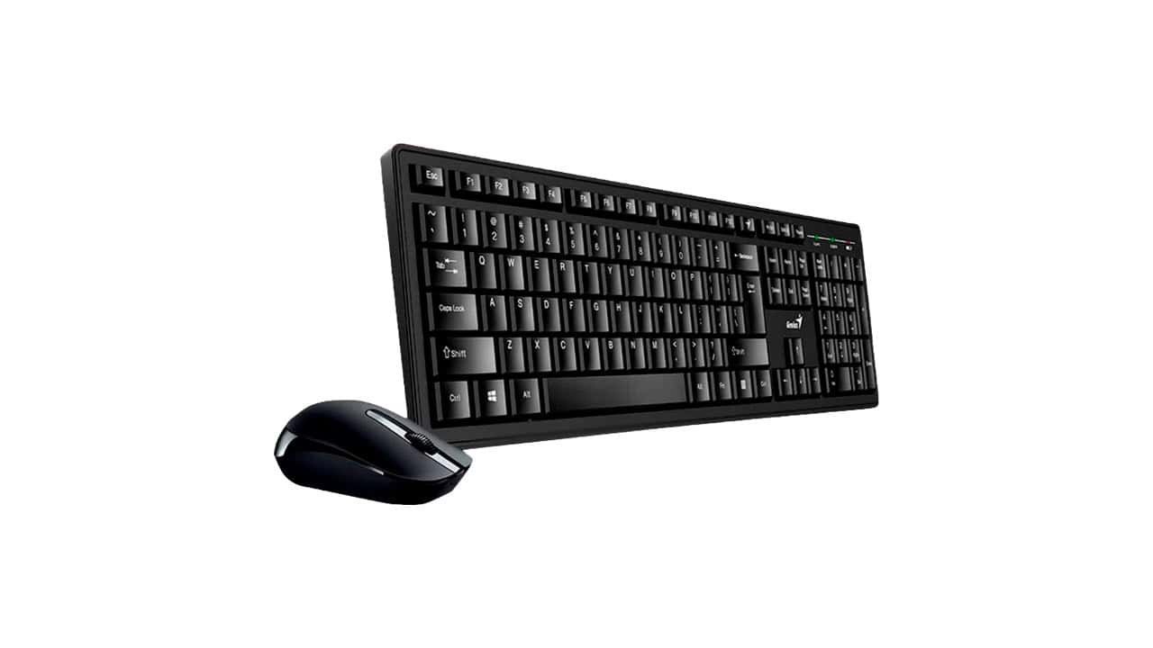 COMBO GENIUS TECLADO KM-8200 INALÁMBRICO