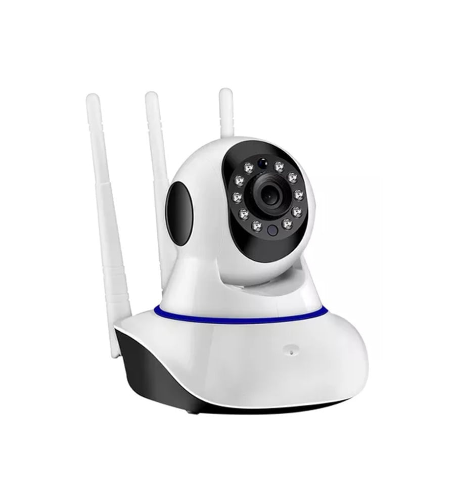 Cámara De Seguridad Robótica Wifi 3 Antenas Visión Nocturna
