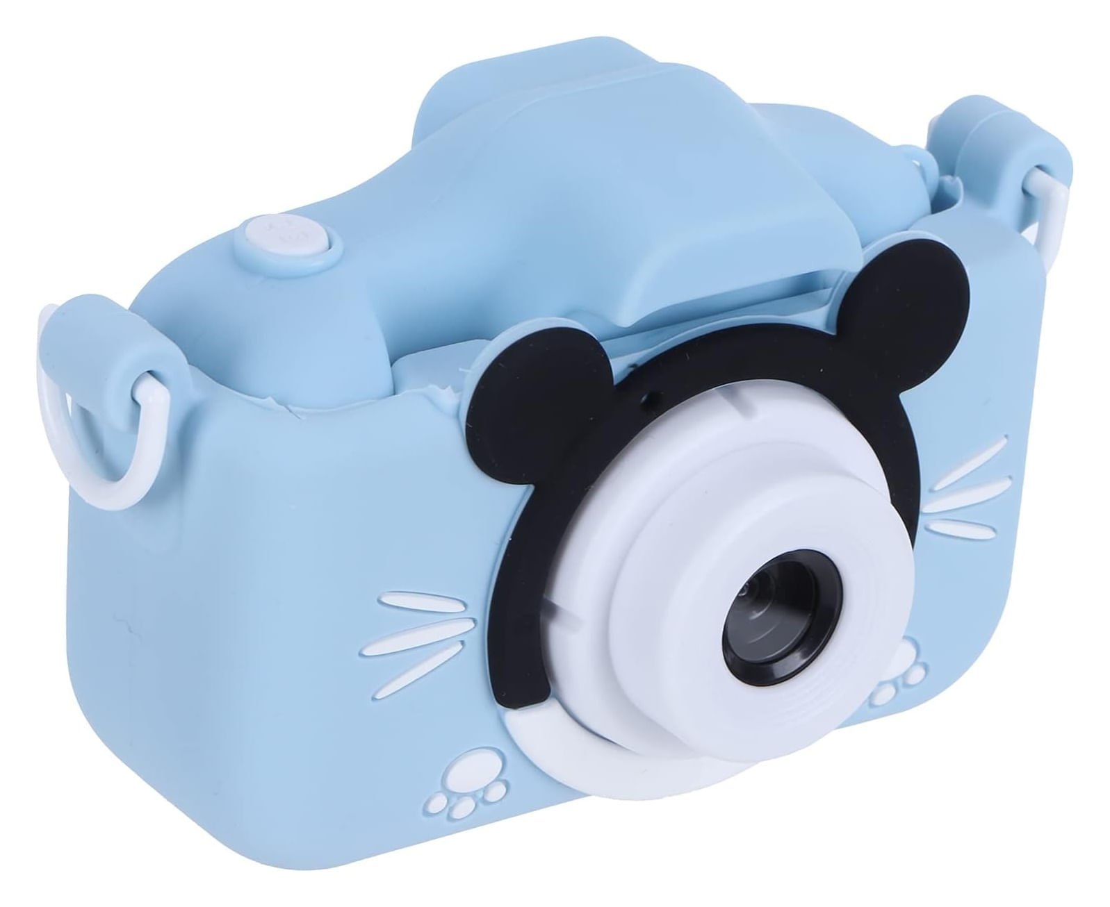 Camara Digital Para Niños Mickey Azul Recargable