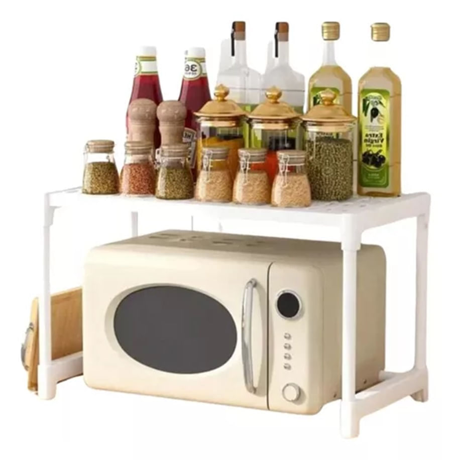 Estante Microondas Organizador Cocina Ahorra Espacio