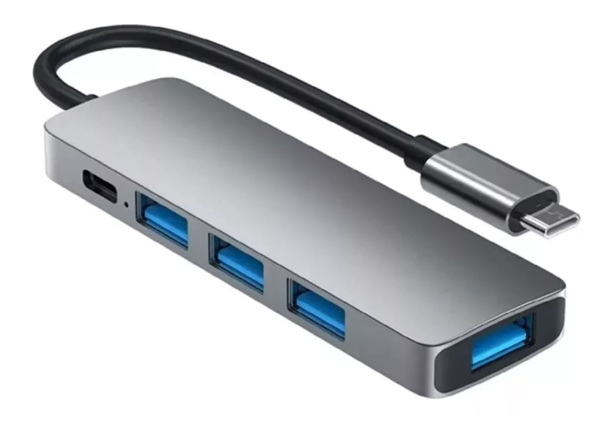 Hub Adaptador Usb C Multipuerto 5 En 1 Para Mac Macbook Windows Android One Pixel