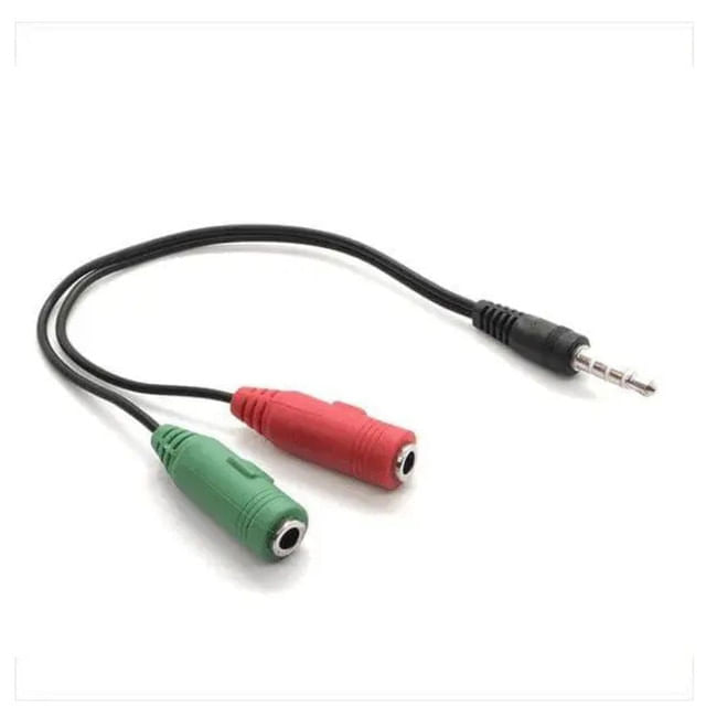 Cable Adapt. 3.5mm A Mic Y Audio B528