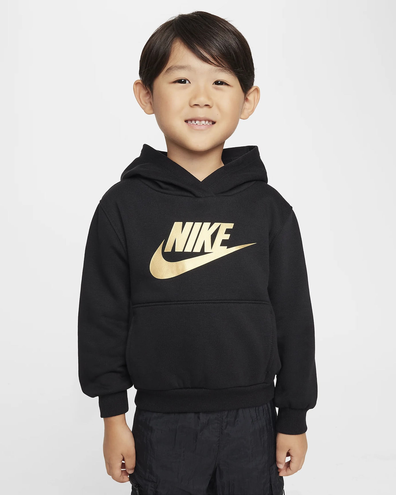 Buzo Con Capota Nike Niño Sportwear Club Fleece 76L094-G0G