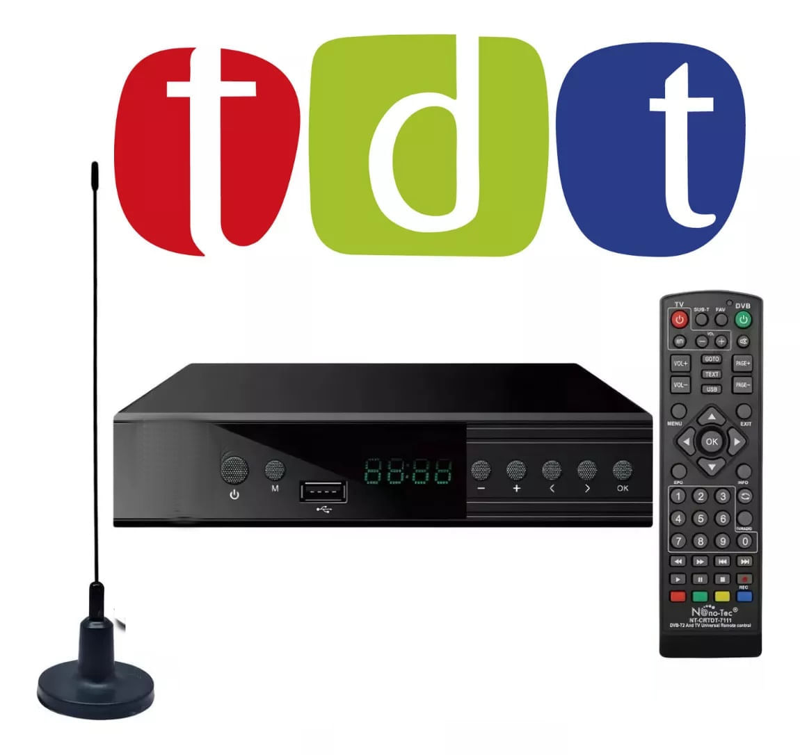 Decodificador Tdt Digital Hdmi Rca Usb Con Control Remoto